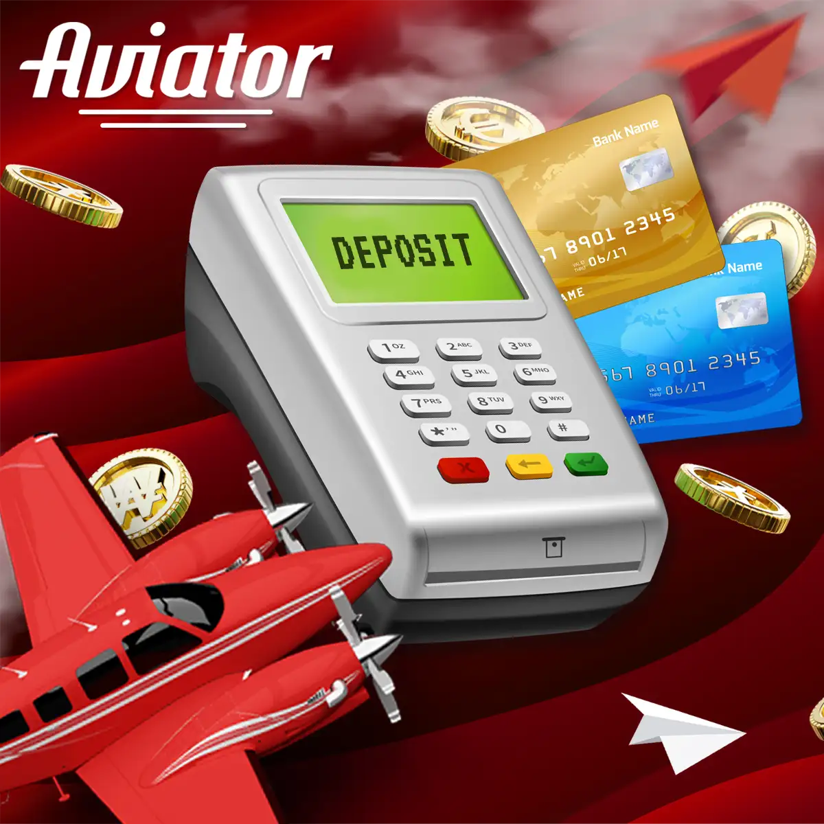 how to deposit money in Aviator game